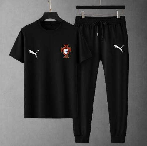 Jersey T-Shirt and Trouser Set